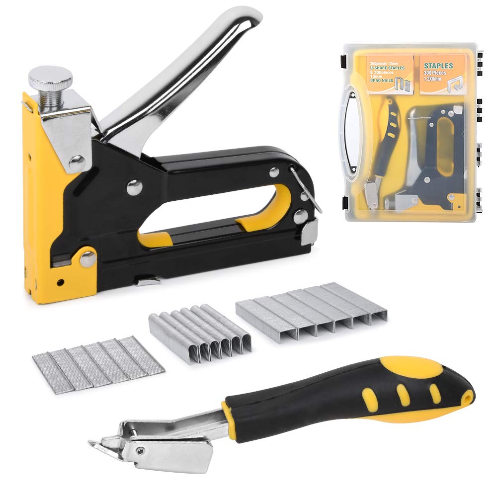 Amazon.co.jp: ガンタッカー ハンドタッカー ステープルガン